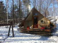Four season tents Gatineau Park