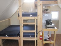 Four season tents Gatineau Park_bed