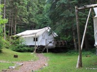 Luxury Tent at Barlett Lodge, Algonquin