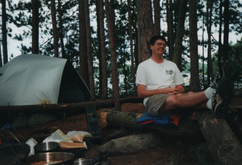 Interior camping Algonquin