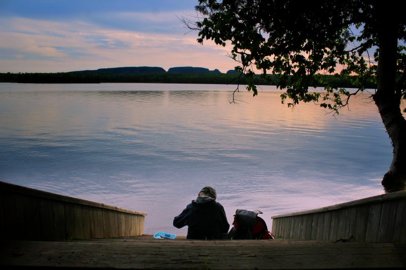 Marie Louise Lake Campground at Sleeping Giant Provincial Park