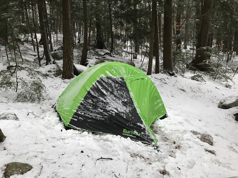 cold tent winter camping vs hot tent