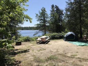 Hemlock Campground, Grundy Lake