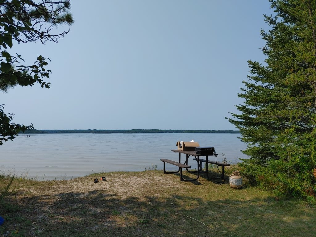 La Baie Campground, Ivanhoe Lake Provincial Park