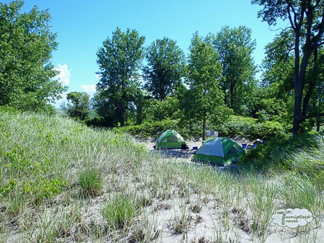 Turtle Dunes Campground Long Point Provincial Park
