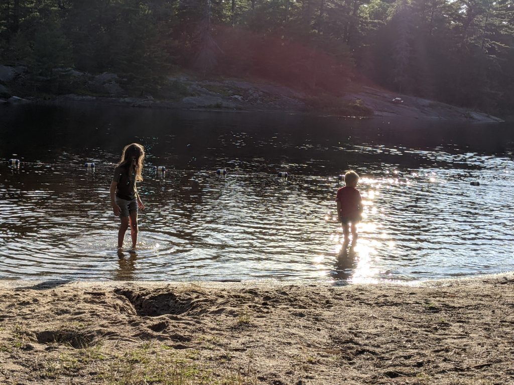 White Pine Campground, Grundy Lake